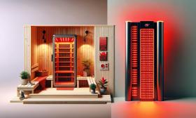 So sánh Liệu pháp ánh sáng đỏ RLT với phòng xông hơi hồng ngoại