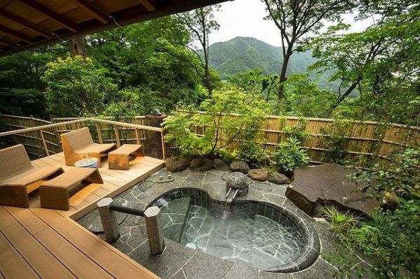 Quy trình xây dựng bể tắm Onsen 
