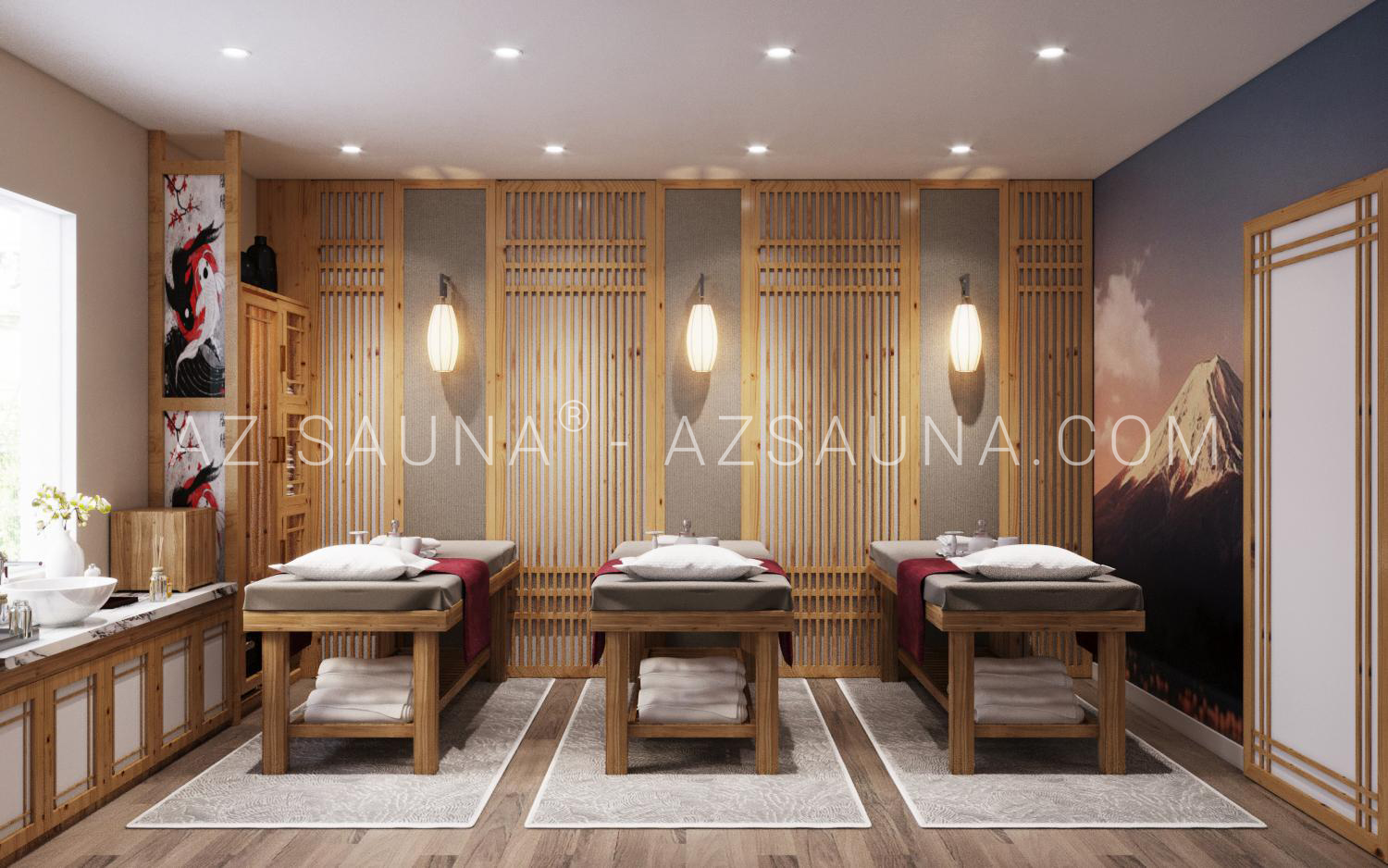 Thiết kế thi công SAN Spa - 29 Nguyễn Chí Thanh - Hà Nội