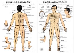 Phương pháp massage Shiatsu Nhật Bản.