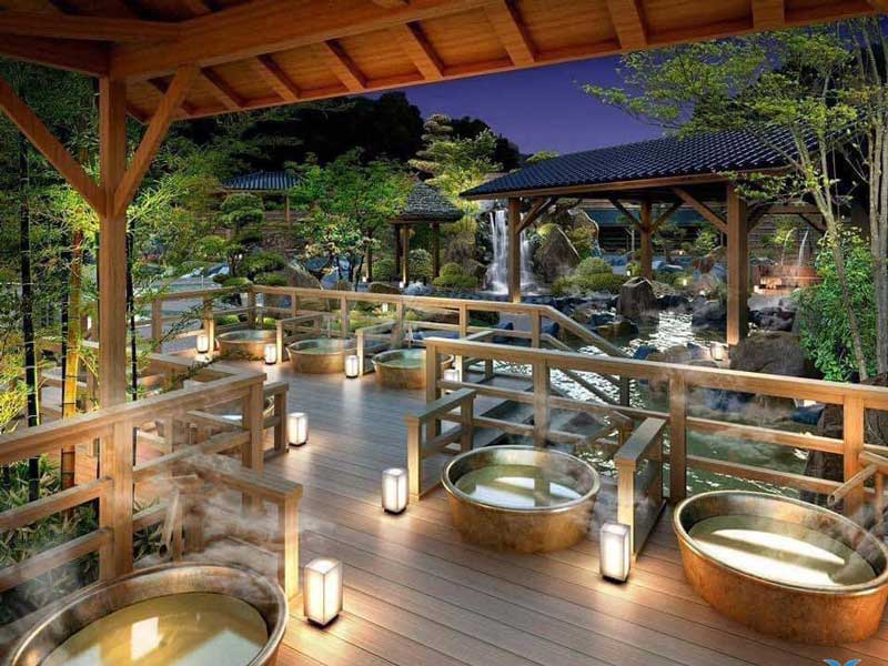 Bật mí công dụng của các loại bể tắm khoáng Onsen Yoko Quang Hanh