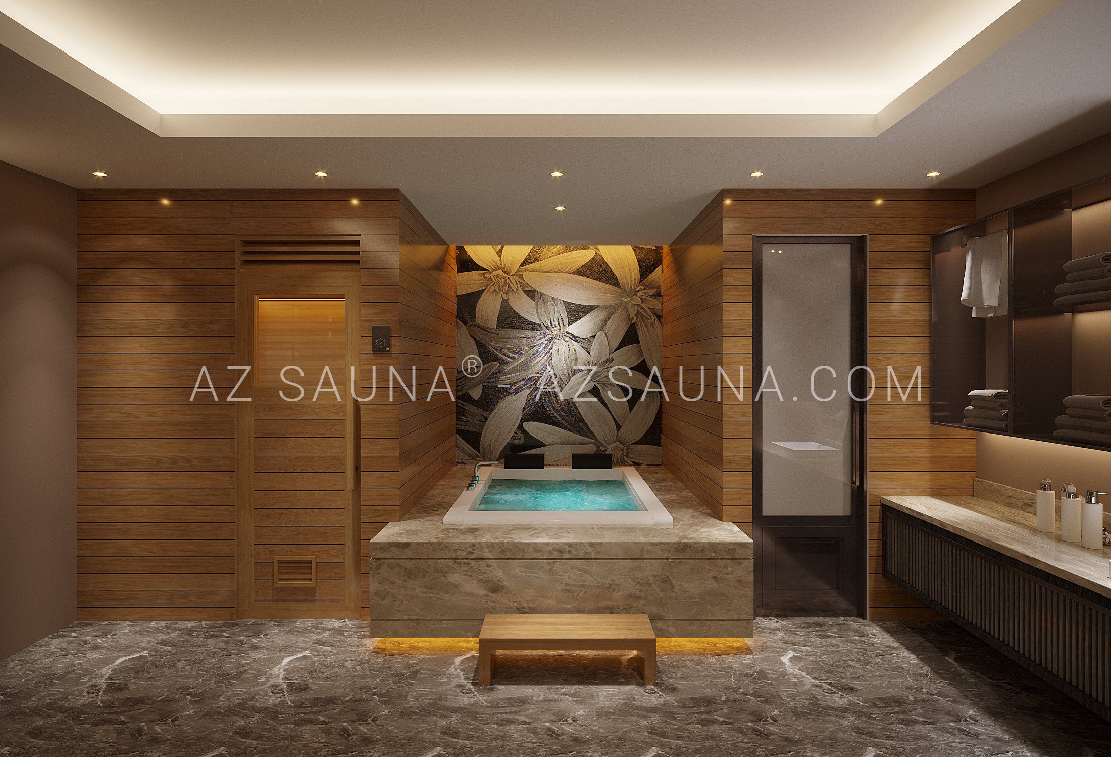 Tổ hợp sauna Phương Oanh Resort - Quốc Oai