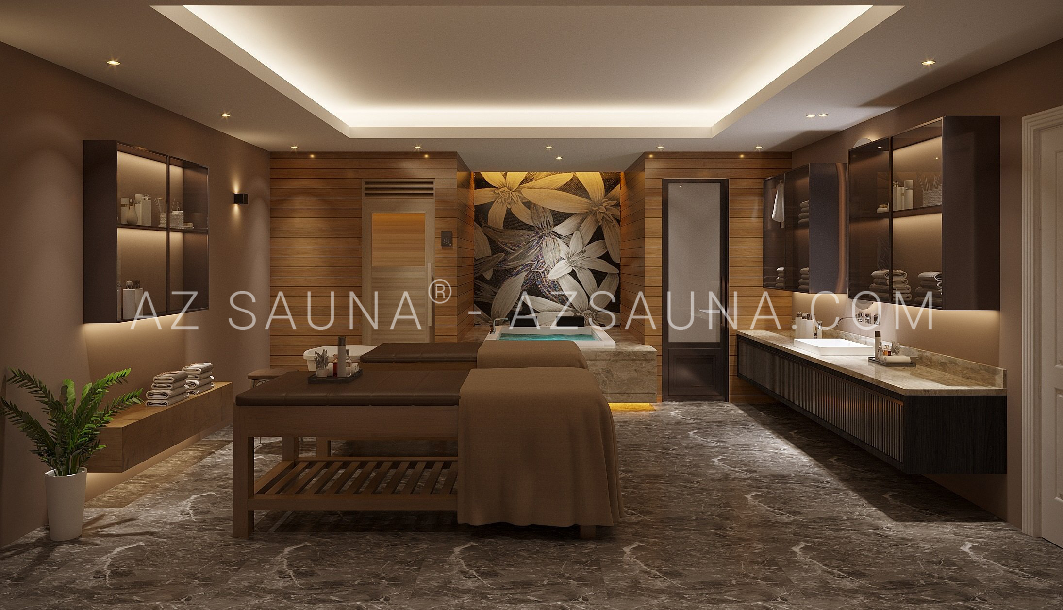 Tổ hợp sauna Phương Oanh Resort - Quốc Oai